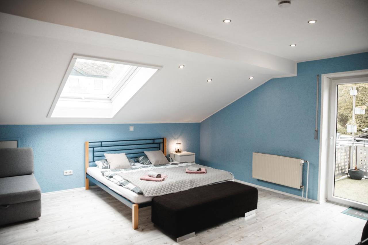 Modernes Apartment Mit Top Ausstattung Und Kamin Im Oberpfaelzer Seenland Nittenau Esterno foto